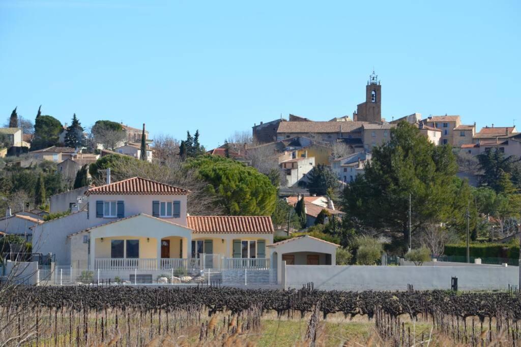 Vue Sainte Victoire, Proche Aix-En-Provence Lejlighed Pourrieres Eksteriør billede